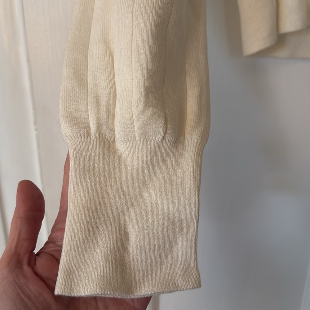 Banana Republic Cardigan, NWT, Cream, Large - Picture 4 of 7